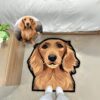 Main_001 Dog Custom Rug Personalized Pet Tufted Rug Handmade Dog Rug Custom Dog Portrait Custom Cat Carpet Pet Memorial Gift Dog Remembrance Gift