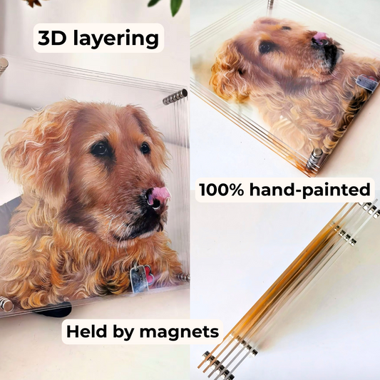 Eternal 3D Pet Portrait