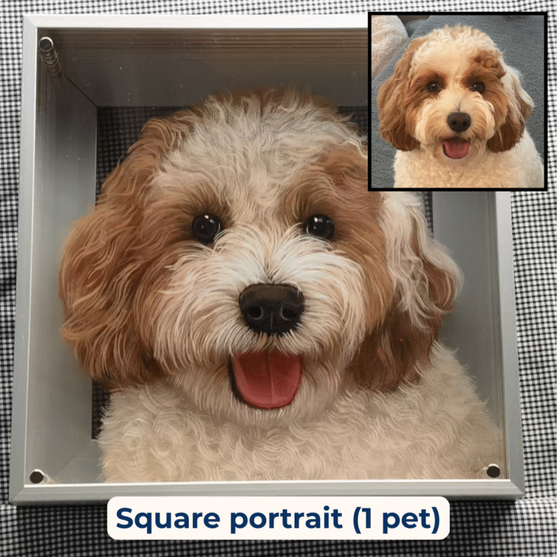 Eternal 3D Pet Portrait