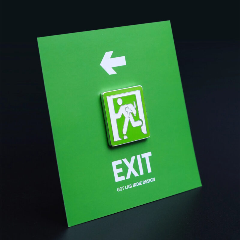 Run with the cat badge