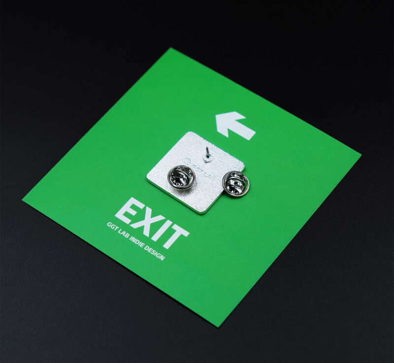 Run with the cat badge